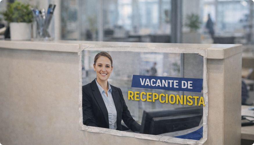 Vacante de Recepcionista